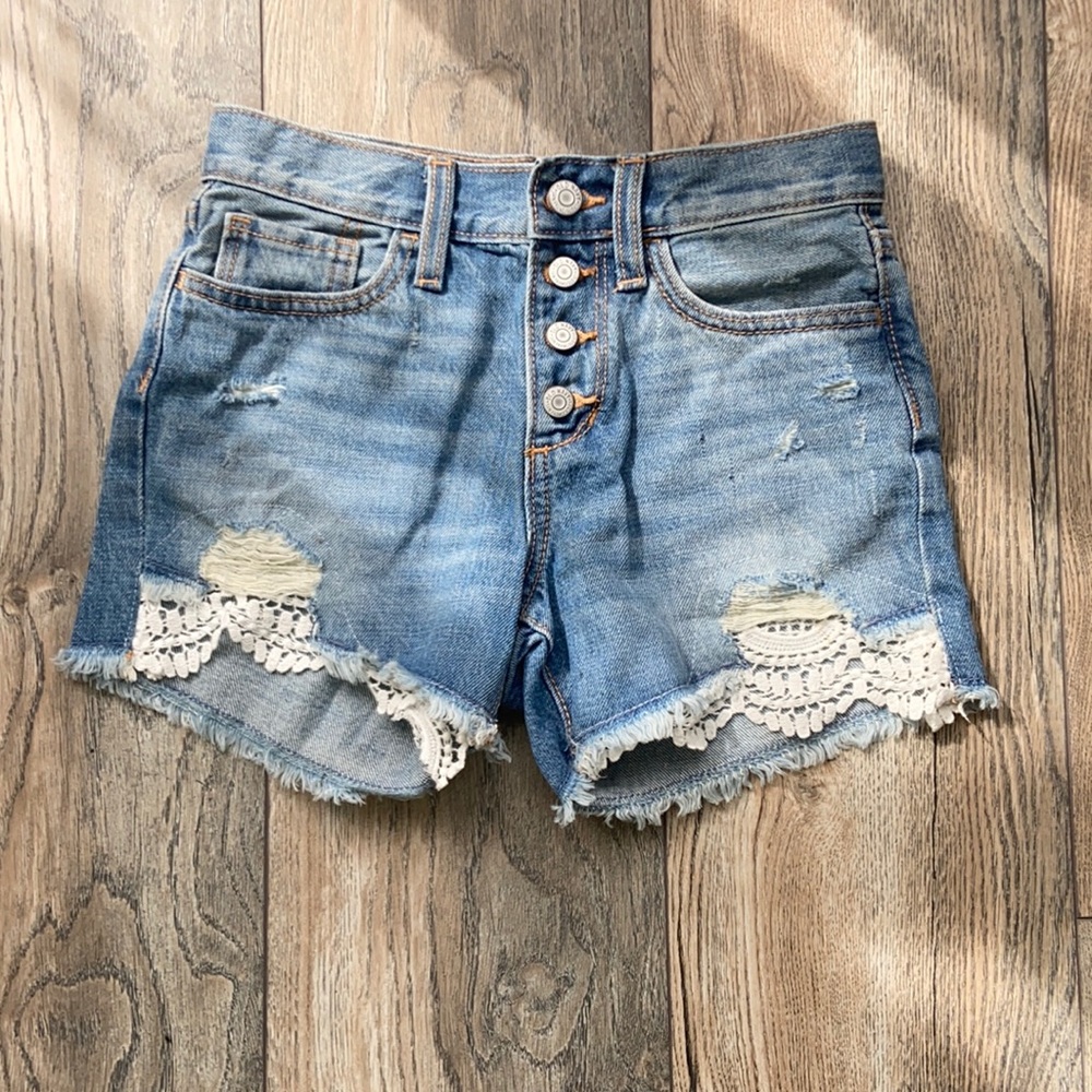 Girls Jean Shorts